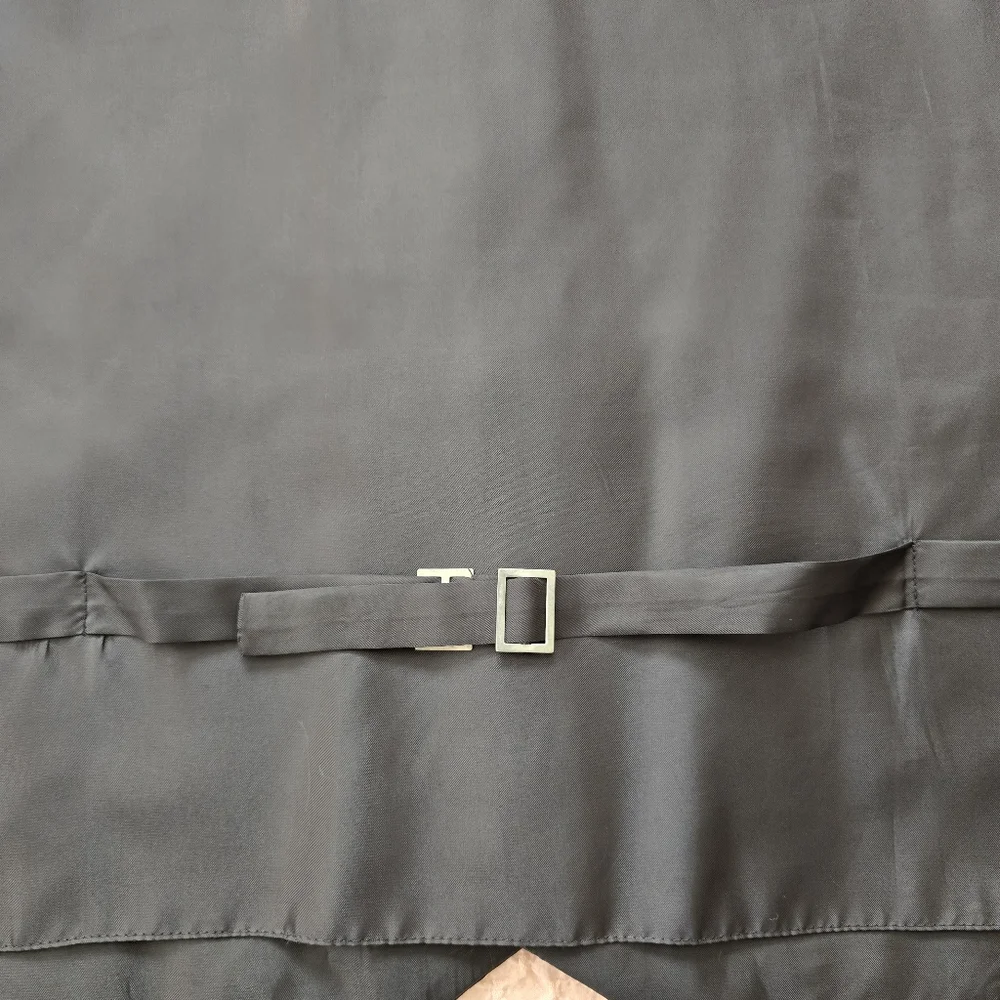 Umo Lorenzo Men's Classic Black Vest and Bow Tie Set Size S